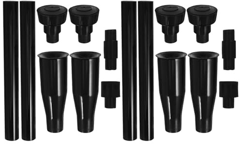 LALADEFIEE 16pcs Fountain Nozzle Kit - Pond Pump Fittings Fountain Parts for Koi Goldfish & Other Fish - Garden Sprinkle Spary Heads for Amusement Park, Museum