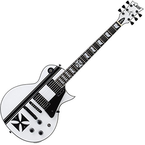 ESP LTD James Hetfield Iron Cross SW - Snow White