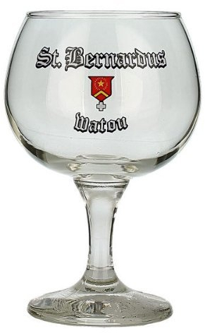St. Bernardus Watou Belgian Ale Chalice/Goblet Beer Glass - Set of 2