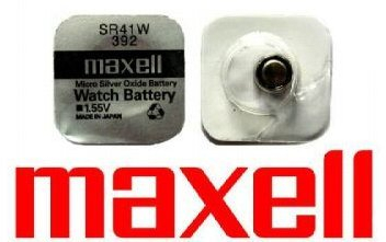 Maxell SR41W Batterie Knopfzelle by