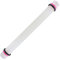 Cake Star 16 Rolling Pin with Thickness Guides, Non-Stick Nylon For Rolling Fondant, Sugar Paste, Dough, Pie Crust, Cookie, Biscuits, And Pasta - 16 inch, 400 mm