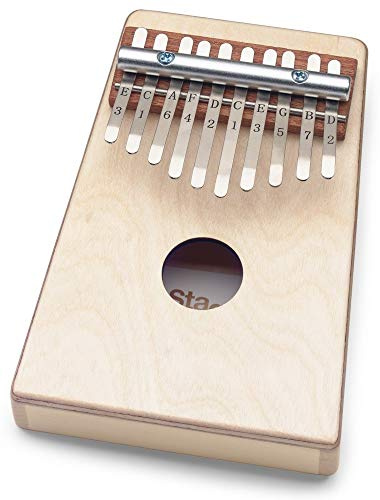 Stagg 10 Keys Kid Kalimba with Bag - Natural