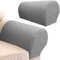 Skybook Armlehnenschoner für Sofa, 2 Stück, rutschfest, aus hochwertigem Fleece, Stretchbezug