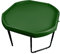 Children's Plastic Sand & Water Mixing Play Tray - DARK GREEN - 70cm x 70cm & Height Adjustable Stand.