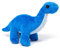 Cornelißen Kuscheltier - Brachiosaurus blau - 19 cm
