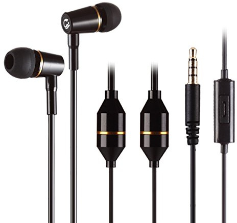 ibrain FC12 Air Tube Anti-Strahlung Dual-Track-Stereoponie-Kopfhörer, schwarz
