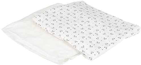 Chicco SPANNBETTLAKEN NEXT2ME 2 STÜCK, Panda