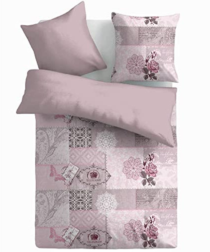 Bestlivings Bettwäsche 2-TLG (Mandarino) - Öko-Tex - Bettbezug 135x200cm + Kissenbezug 80x80cm Bettdecken Set mit Reißverschluss, 100% Baumwolle