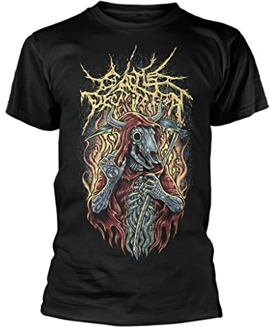 Plastic Head Cattle Decapitation 'Reaper Ramirez' (Black) T-Shirt (Medium)