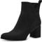 MARCO TOZZI Damen Stiefeletten mit Absatz Spitz mit Reißverschluss, Schwarz (Black/Gold), 40 EU