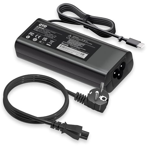QYD 65W USB C Laptop Ladegerät für Dell Latitude 5320 2-in-1 5330 5400 5420 | 5430 5520 5530 7310 7320 2-in-1 7330 7410 7420 2-in-1 7430 7520 7530 Chromebook 3100 XPS 13 LA65NM190 Netzteil Power Adapter