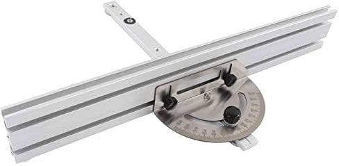 High Accuracy Table Saw Miter Gauge System Precise Control Aluminum Alloy Miter Gauge Fence System