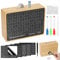 selizo Spardose Holz,Sparbox mit Zahlen Ankreuzen,Sparbox with Ziel,Spardose mit zähler Zum Ankreuzen,Sparschwein mit Sparziel,Spardose €500 €1,000 €2,000 €3,000 €5,000 Euro Keine Montage