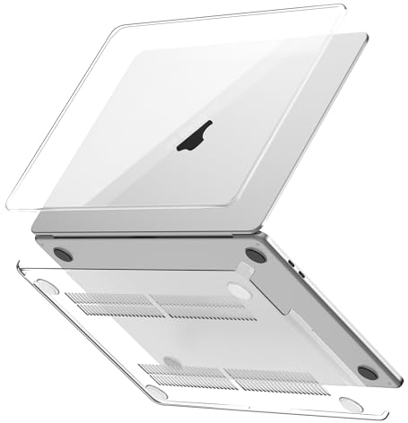 GPXIIZ Funda Compatible con MacBook Pro 13 Pulgadas M2 M1 2022-2016 A2338 A2289 A2251 A1706 A1708 A1989 A2159, Carcasa Rígida Protectora de Plástico Ultrafina 13,3, Transparente