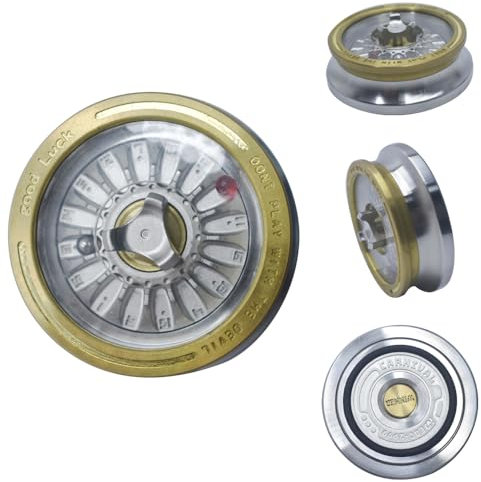 OBEST Fidget Toys adulto,Spinner per dadi metallo,dadi rotanti in metallo,Dadi Dis in metallo,Roulette Dice Per Giochi Da Tavolo,dadi Giocattoloda scrivania