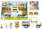 Bluey - Tradies Truck, Camion avec Figurine Conductrice, Accessoires Amusants comme boîte à Fruits, Flamant Rose, Plante et Autocollants, célèbre (BLY82000)