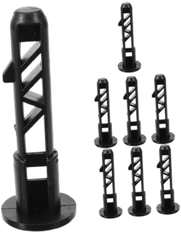 Gadpiparty 8pcs Outdoor Plastic Bin Lid Clips Trash Can Hinge Pins Bin Lid Hinges Secure Sealing Pins for Wheelie Easy Installation