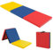 COSTWAY 180 x 60 x 5 cm Weichbodenmatte klappbar, Gymnastikmatte tragbar, Yogamatte wasserabweisend, Turnmatte rutschfest, Klappmatte, Fitnessmatte (Bunt)