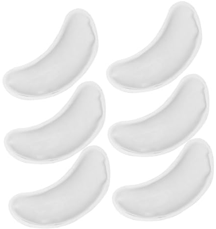 Wiederverwendbare Kühlaugenpads aus PVC Gel 6 Stück für Reisen