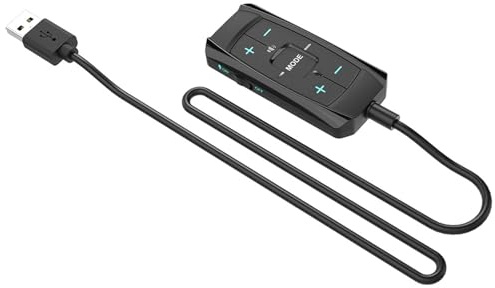 UNTERING USB External Sound Card 7.1 Surround Auditory Adapter With Control For PC Gaming Headsets Long Cable USB Card