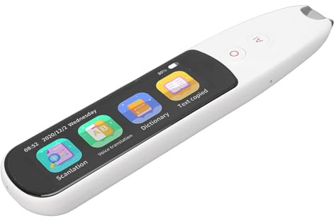 Luocute Übersetzungsstift, Scan-Reader-Stift mit Text-zu-Sprache und Offline-Online-Übersetzung, für Sprachlerner, Legasthenie-Studenten, Reisen und Lernen