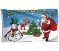 Digni® Drapeau Joyeux Noël 2 90 x 150 cm