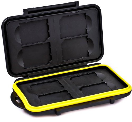 JJC MC-SD8 Speicherkartenetui (Memory Card Case) für bis zu 8 SD-Karten (SD, SDHC, SDXC)