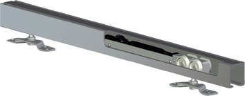Schiebetürsystem GEZE Perlan 140 SoftStop EV 1 Softstop 2-s.900-1290mm GEZE