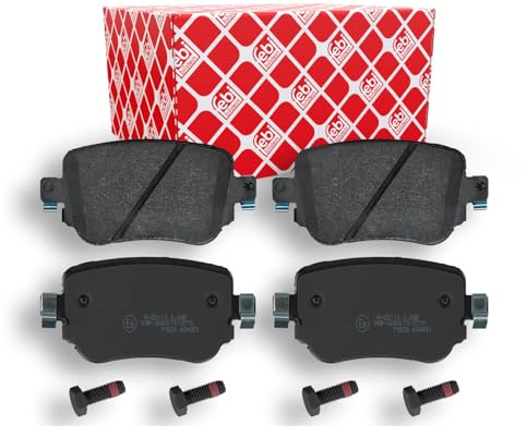 febi bilstein 16912 Brake Pad Set with securing bolts, 1 unit