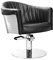 Comair 7001132 St. Tropez Bedienungsstuhl Retro Design mit hydraulisch arretierbarer Pumpe, schwarz