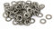 sourcing map 100Stk.6mm i.D.304 Edelstahl Zink Extern gezahnt Zahnscheiben Sicherungsscheiben DE de