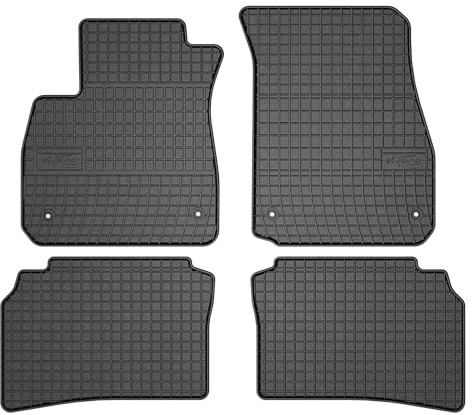 FROGUM EL Toro Gummimatten Ganzjähriges-Set von Autofussmatte Auto Fußmatten für Opel Insignia B 2017-2022 | Beständiges Gummi Material | 1,5cm Schutzkante