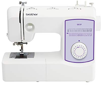 Brother Sewing Machine, GX37, 37 Built-in Stitches, 6 Included Sewing Feet