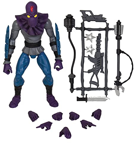 Teenage Mutant Ninja Turtles Foot Soldier Unisex Actionfigur Standard PVC Fan-Merch, Film, TV-Serien