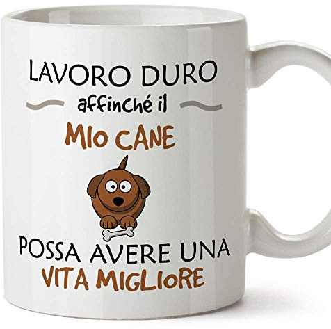 MUGFFINS Tazza Cane (Cucciolo) - Idee Regali Originali Amante Animali Domestici