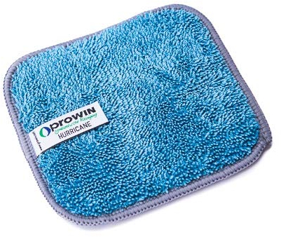 proWIN Duo Pad Hurricane 13 cm x 13 cm - KERZENHALTER - prowin winter GmbH - Glas - Blau - dekorativ