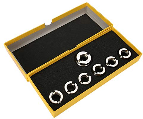 Outil de Réparation de Montre, Montre Ouverte avec 7 Matrices de Coupe pour Trousse à Outils D'Horloger, Ouvre-Boîtier, Convient pour Ouvrir Le Boîtier Rolex/Tudor