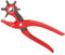 Knipex Revolverlochzange rot 220 mm