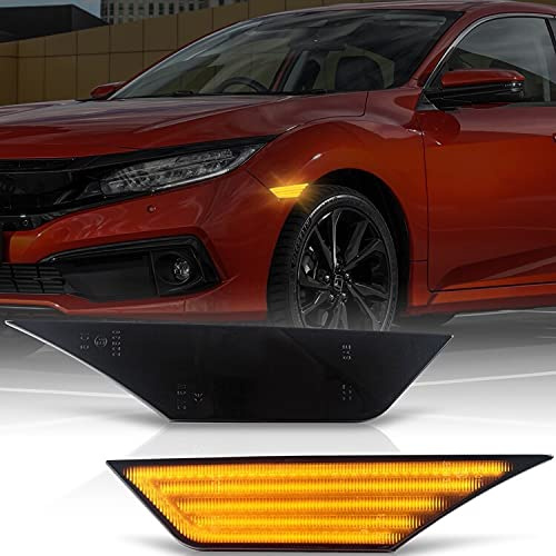 LED SEITENBLINKER passend für Honda Civic X Typ FC FK | Type R | BJ ab 2015> | SCHWARZ