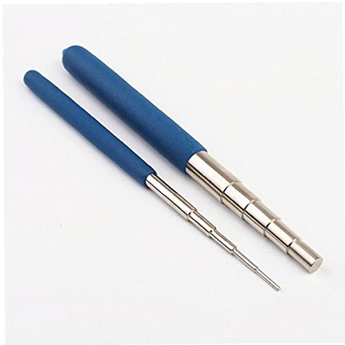 TOSSPER 2pcs Coil Jig Stainless Steel Coil Jig Winding Rod Wrapping Wire Tools Diy Jewelry Making