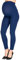 LORES Leggings de maternité Bleu Marine pour Femmes sans Couture sur Toute la Longueur avec Bande élastique Soutien-Gorge Taille Haute 90 DEN, Prussia, Size L/XL