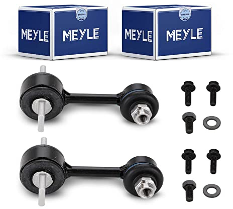 2 x Original Meyle 1160600027 Rear Coupling Rod Compatible with A4 8E2 8EC 2000-2008 A4 Avant 8E5 8ED 2001-2008 A4 Cabriolet 8H7 8HE 2002-20000000009 Exp. eo 3R2. 2008-2013 Exeo ST 3R5 2009-2019