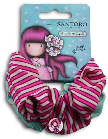 Santoro Gorjuss Fermacoda Bambina, 2 Fermacoda Bambina, Collezione Cherry Blossom, Colore Multicolore