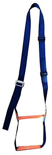 Kayaking Accessories Inflatable Boat Dinghy 2 Step Boarding Ladder Water Ski Wakeboard Speed Boat Ladder ( Color : Blu )