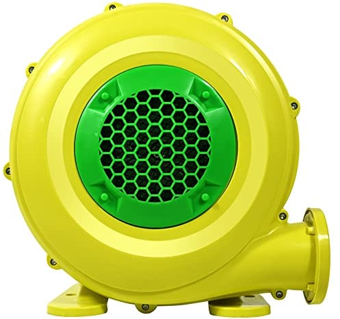Air Blower, 450W Inflatable Bounce House Air Blower Pump Fan Commercial Bouncer Blower, Perfect for Inflatable Bounce House, Waterslide, Bouncy Castle and Jump Slides