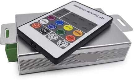 Controller wireless LED RGB RF 24A con telecomando a 20 tasti for striscia luminosa LED RGB DC12-24V 2835 5050 335