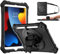 ZtotopCases for iPad 9th/8th/7th Generation, iPad Case 10.2, Shockproof Body Protective Cover with 360° Rotating Hand Strap &Stand, Pencil Holder, Drop Protection, Heavy Duty, 2021/2020/2019, Black