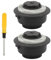 Anlseiod Mähkopf AutoCut C6-2 40067102126 für STIHL FS 38, FS 40, FS 45, FS 46, FS 50, FSE 60, FSE 71, FSE 81 Ersatz-Trimmerkopf 4006 710 2126 Fadenkopf