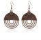 Goiern Bohemische Ohrringe - Boho Hänger aus Messing - Ethnischer Schmuck im Bohemischen Stil
