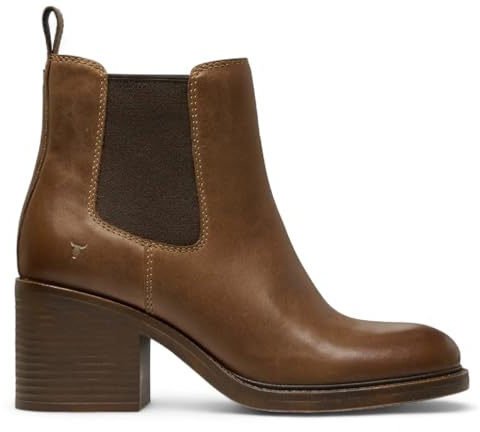 Stivaletti Chelsea Alla Caviglia Classici in Pelle da Donna Windsorsmith - Varsity